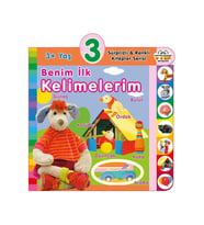 3+ Yaş Benim Ilk Kelimelerim - Sürprizli Ve Renkli Kitaplar Serisi (Karışık)