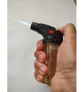 ASYA GIFTS Pürmüzlü Turbo Torch Gaz Ayar Ve Kilit Ayarlı ( Rüzgarda Ve Yağmurda Yanar )