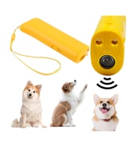 Ultrasonik Köpek Eğitmen Cihazı Elektronik Köpek Caydırıcı ve Uzaklaştırıcı-Işıklı Havlama Önleyici