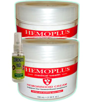 Hemoplus 2 Adet 100 ml Hemor.roidin + Çörek Otu Yağı Teskin Yağı 30 ml