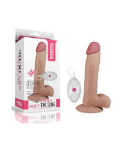 Censan 9 İnç The Ultra Soft Dude Vibrating Realistik Vibratör