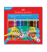 Faber-Castell Karton Kutu Aquarell Boya Kalemi 24 Renk
