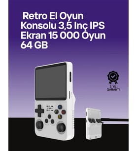 64 Gb Oyun Konsolu – Çoklu Emülatör Desteği, Linux Tabanlı Sistem