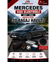 Mercedes Eqs Elektrikli 2021 - 2026 Araca Özel 3D Bagaj Havuzu