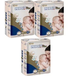 Pedo Plus Bebek Bezi Beden:2 (3-6KG) Mini 120 Adet Jumbo Fırsat Pk