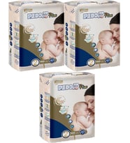 Pedo Plus Bebek Bezi Beden:2 (3-6KG) Mini 120 Adet Jumbo Fırsat Pk