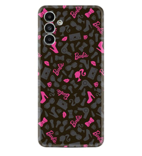 Samsung A23 A31 A32 A50 A51 A52 A53 A70 Kılıf Desenli Silikon Barbie and Shoes 1413