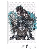 Super Sayajin Puzzle 240 Parça Yapboz