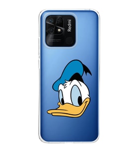 Redmi 10c  Kapak Donald Duck Tasarımlı Şeffaf  Kılıf