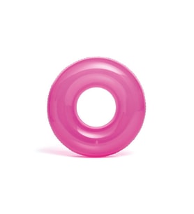 Çocuk Yüzme Simidi - Intex - Şeffaf Jumbo - Mor - 76 cm (59260)