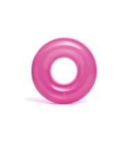 Çocuk Yüzme Simidi - Intex - Şeffaf Jumbo - Mor - 76 cm (59260)