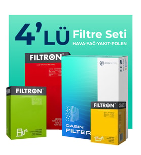 Filtron Honda Civic 1.6 Dizel Filtre Bakım Seti (2018-2021) 4 Lü