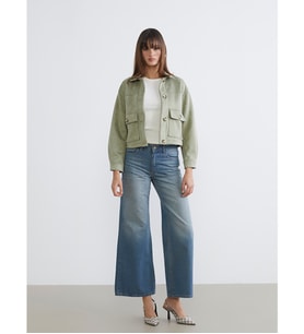 LCW Jeans İndigo Wideleg Kadın Jean Pantolon