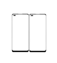 Oppo reno 4 Lite - A91 Ön Cam Siyah Ocalı