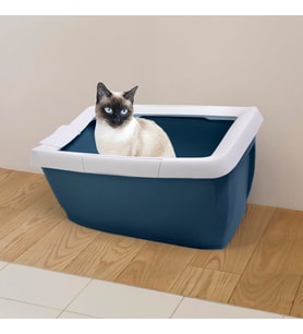 Imac Funny Kedi Tuvaleti Yeşil/beyaz 65x47,5x33cm
