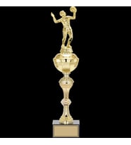 ODAK KUPA - Figürlü Kupalar - Voleybol Kadın Figürlü Kupalar FG-061 C - 46 cm