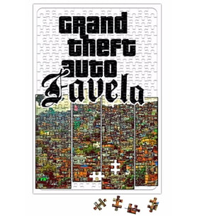 Gta Grand Theft Auto Favela Puzzle 240 Parça Yapboz