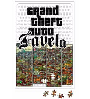 Gta Grand Theft Auto Favela Puzzle 240 Parça Yapboz