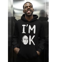 One Punch Man Baskılı Unisex Oversize Anime Hoodie