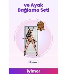 Fetiş Kapı Askılı Bilek ve Ayak Bağlama Seti – iyimor