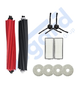 Roborock Q Revo Master Uyumlu 1 Ana Fırça 2 Yan Fırça 2 Filtre 4 Mop