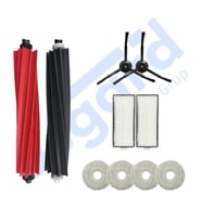 Roborock Q Revo Master Uyumlu 1 Ana Fırça 2 Yan Fırça 2 Filtre 4 Mop