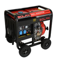 Solax SDJ8500ME 5.7kW 13bg 456cc 130kg Tekerli Marşlı Monofaze Dizel Jeneratör