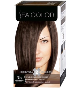 Sea Color Saç Boyası 3.0 Koyu Kahve