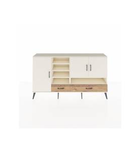 Arges Konsol 8 Raflı 2 Çekmeceli 3 Kapaklı 176x30x99 Aytaşı-Aytaşı/Çam