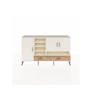 Arges Konsol 8 Raflı 2 Çekmeceli 3 Kapaklı 176x30x99 Aytaşı-Aytaşı/Çam