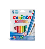 Carioca Acquarell Fırça Uçlu Keçeli Kalem 12 Renk 42747
