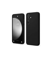 Samsung Galaxy S24 Fe Kılıf First Silikon - Siyah