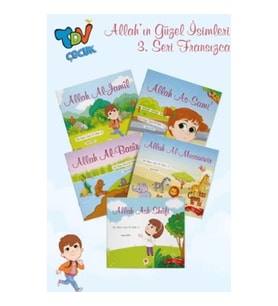 Les Beaux Noms D' Allah ( Allahın Güzel İsimleri 3 Set 5 Kitap )
