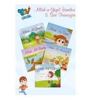 Les Beaux Noms D' Allah ( Allahın Güzel İsimleri 3 Set 5 Kitap )