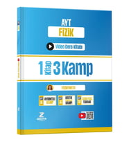 Zeduva Yayınları Fizikfinito AYT Fizik 1 Kitap 3 Kamp Video Ders Kitabı