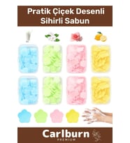 Özel Üretim Taşınabilir Çok Dilimli Kamp Çocuk Dış Mekan Tuvalet Pratik Çiçek Desenli Sihirli Sabun