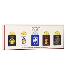 Lattafa 5 x 20 ml EDP Gift Set Box 03 Unisex Parfüm Seti