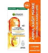 Garnier C Vitamini Ampul Kağıt Maske