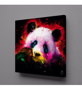 PANDA KANVAS TABLO 50x50cm (Karışık)