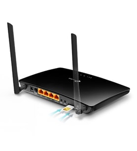 TP-LINK TL-MR6400 300MBPS 4 PORT 2 ANTEN 4G LTE INDOOR SIM KART GİRİŞLİ ROUTER