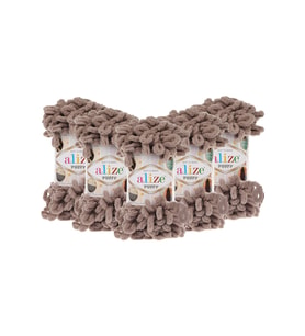 90x90 Bebek Battaniyesi İçin 6 Adet Puffy Koyu Bej 530
