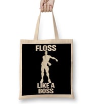 Floss Lıke A Boss Bez Çanta Uzun Saplı