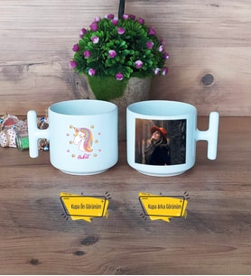 Unicorn Kupa Bardak T Fotoğraflı
