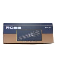 Rose MK-101 Kablolu El Mikrofonu - Plastik Kasa