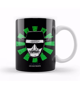 Heisenberg Retro Japanese Breaking Bad Kupa Bardak Porselen