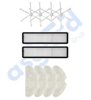 Dreame D10S, D10S PRO, D9 MAX GEN2 Uyumlu 4 Yan Fırça 2 Filtre 4 Mop PKT-iasgf0000206