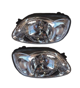 Hyundai Accent Sağ-Sol Takım Far Lambası (Beyaz Manuel) 2003-2005
