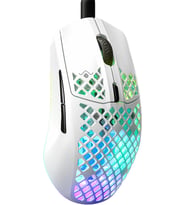 Steelseries Aerox 3 Snow Ultra Hafif Gaming Mouse 8,500 Cpi Truemove Core Optik Sensör, Beyaz, 59 Gr (Çok Renkli)