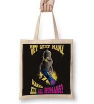 Bender Wanna Kill All Humans Bez Çanta Uzun Saplı