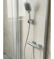 Siyah Duş Başlığı Seti Spiral Hortumlu El Duşu ve Duvar Askısı Banyo Seti